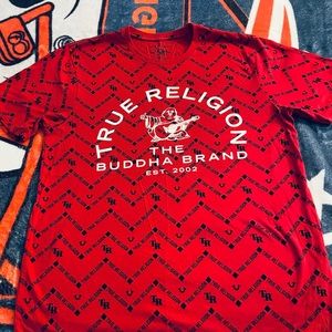 True Religion short sleeve shirt.